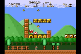 Screenshot Thumbnail / Media File 1 for Super Mario World (USA) [Hack by Pac v1.0] (~Super Mario Bros. - The Lost Levels Deluxe)